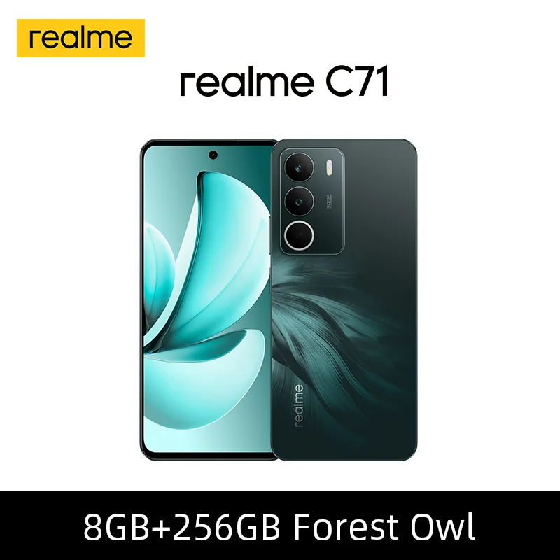 Global Version realme C71 4G Smartphone 6.67inch 120Hz 6300mAh