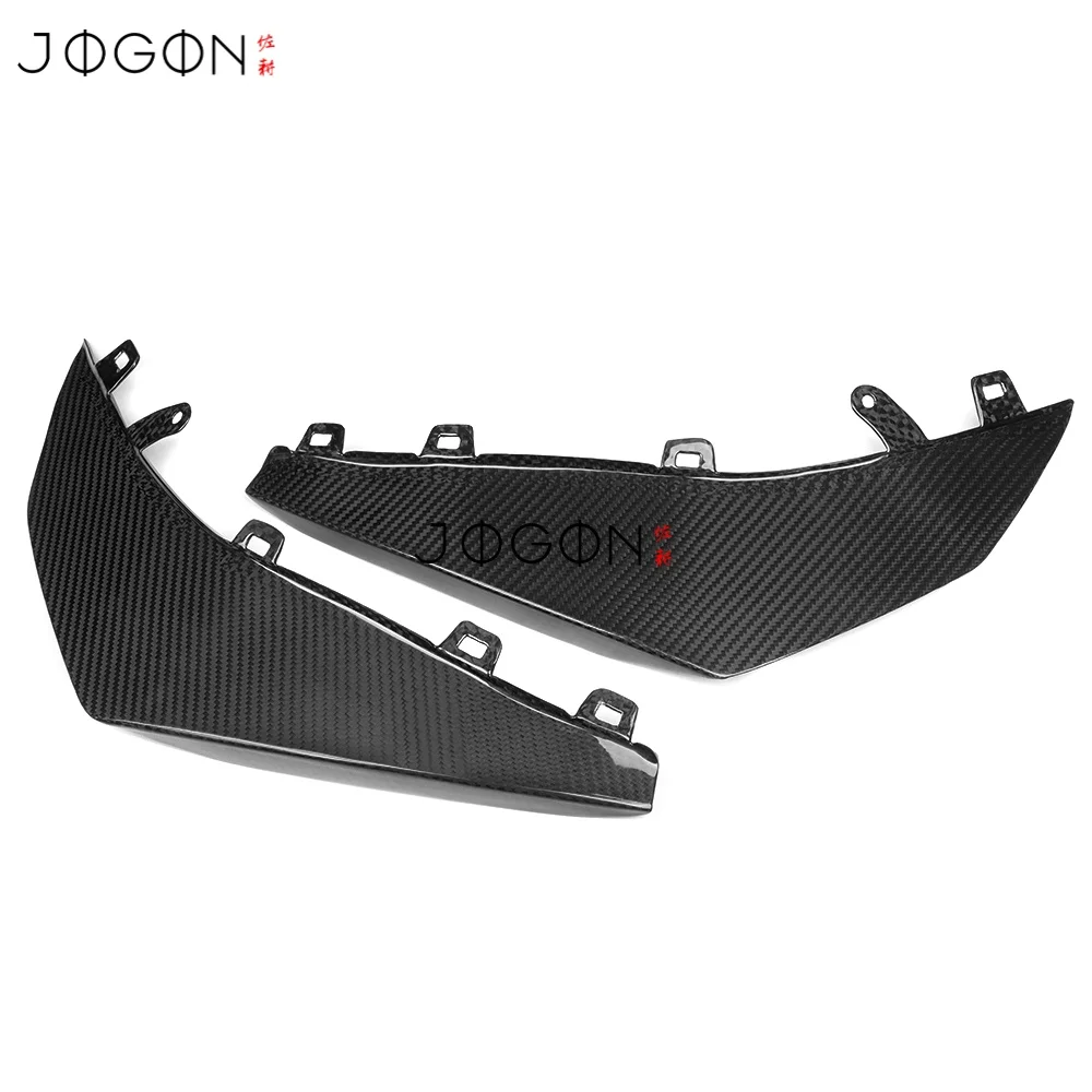 

Replacement Front Side Canard Fin Cover for Chevrolet Corvette C8 Z06 2023 2024 2025 Dry Carbon Fiber Front Bumper Trim Exterior