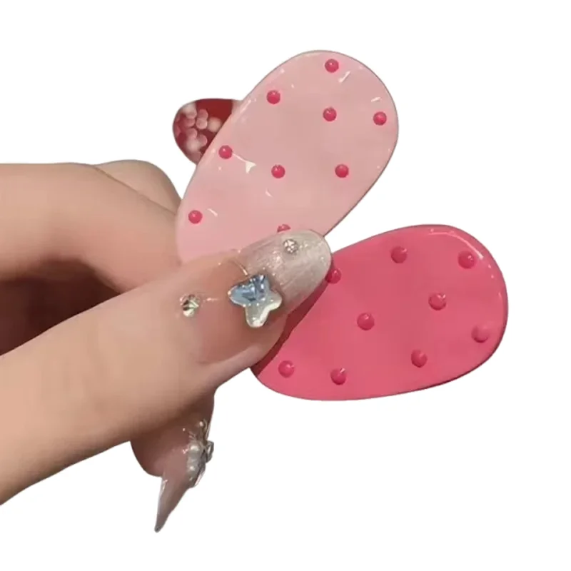 

Minimalist Polka Dot Small Water Droplet Duckbill Hair Clip for Women Korean Japanese Cute Style Versatile Bangs Edge Clip