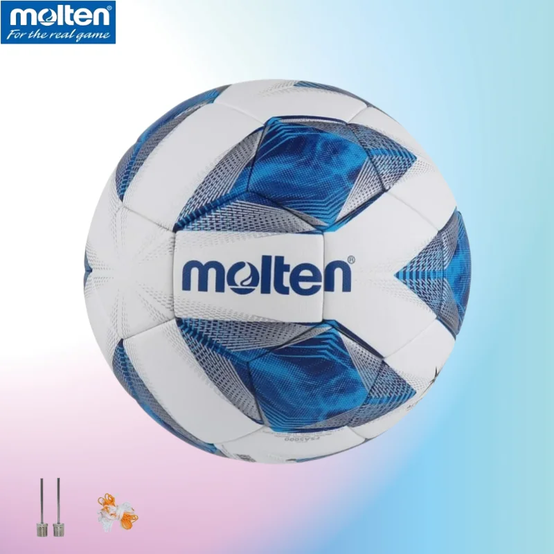 Balón de fútbol Molten tamaño 5 F5A5000, Balón de entrenamiento de fútbol resistente al desgaste, balón de fútbol profesional original, euro 2024