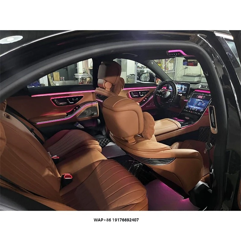 Car Interior Luxury Decoration W221 Interior Upgrade Kit for  S Class W221 to W222 W223