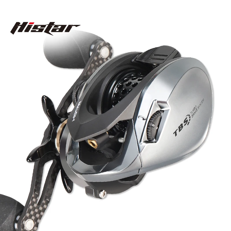 

HISTAR BFS Bait Finesse Aurora Light Lure 7.3:1 High Ratio Double Magnetic Braking Baitcasting Fishing Reel