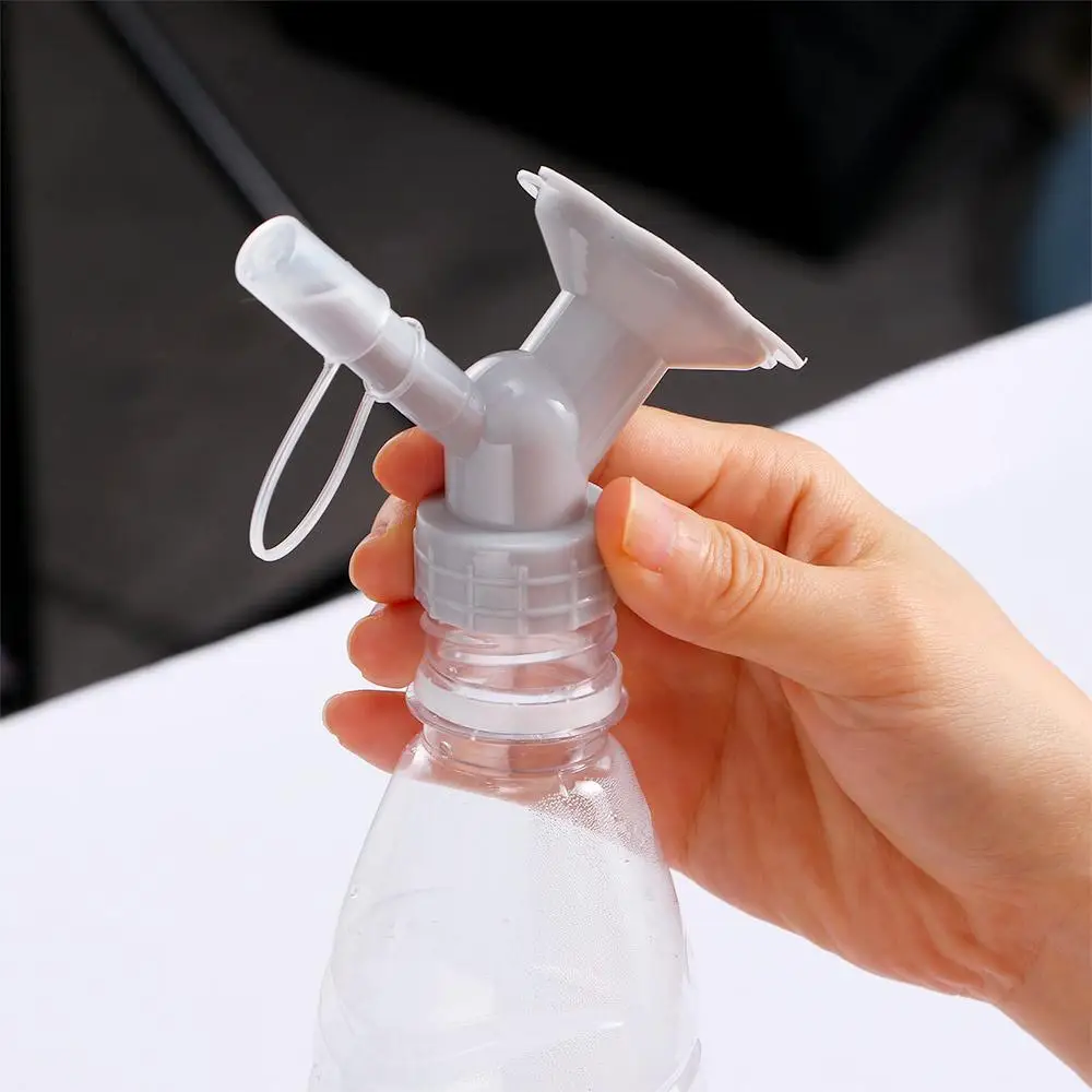 Home Garden Spray Portable Head Bottle Cans Plant Tools for Flower Watering Irrigation Plastic Sprinkler Nozzle 2 In 1