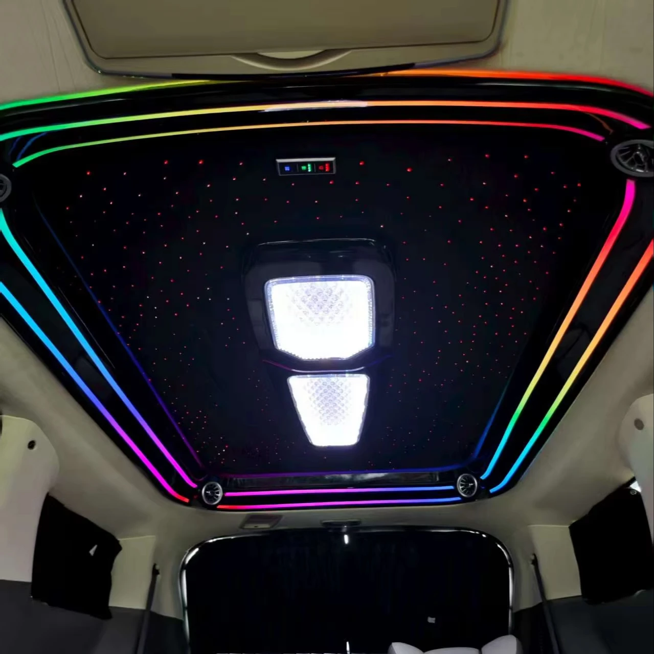 LED Strip 64 Color Interior Atmosphere Light Car Body Kits