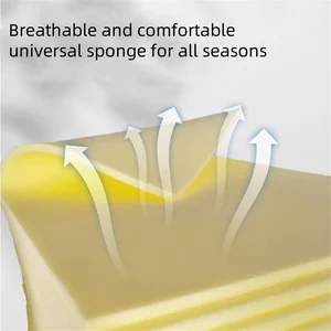 3cm 45d bọt biển bọt trắng, ghế vuông mật độ cao, bọt trắng, tấm trung tâm, bọc, gối thay thế, ghế cao cấp 8 Doanh số bán hàng chính cho ghế sofa - №8