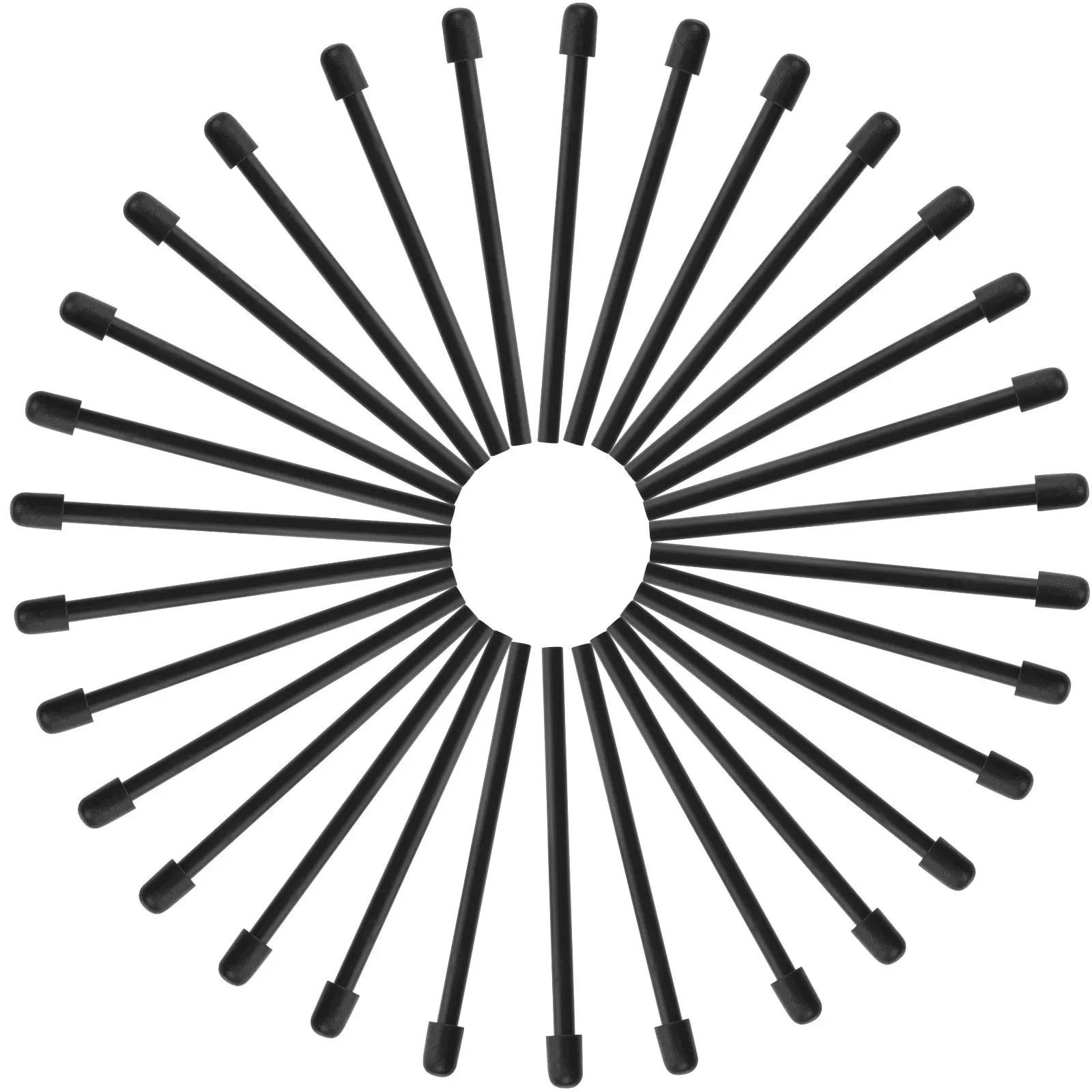 

30 шт. стандартных сменных наконечников для стилусов цифровых планшетов, износостойкие, быстросъемные, не оставляющие следов