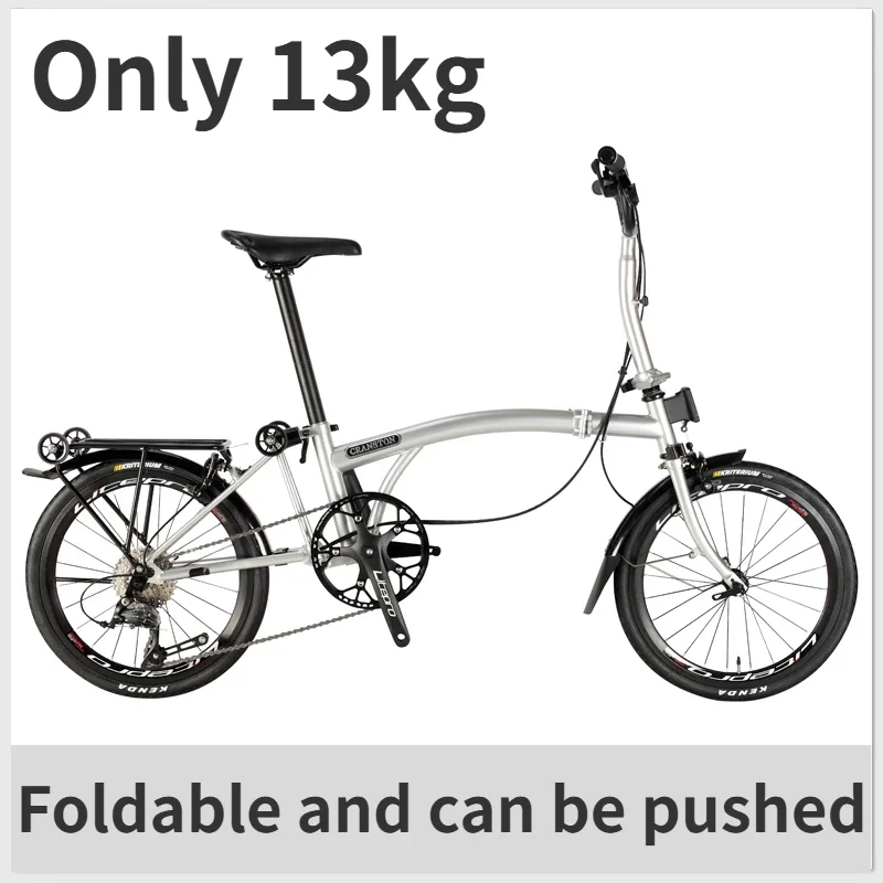 20-Inch bicycle portable ultra-light retro bicycle only 13kg  folding bike  foldable bike Trifold  v bike