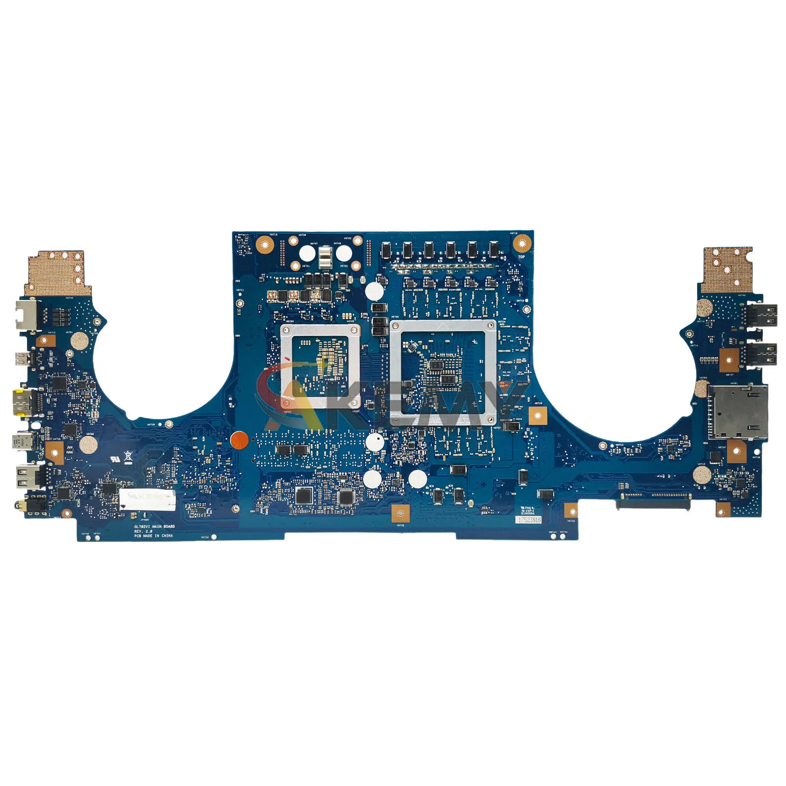 GL702VI Laptop Motherboard For ASUS ROG Strix GL702VI GL702V S7VI S7V Mainboard With I5 I7 CPU 100% tests OK stk