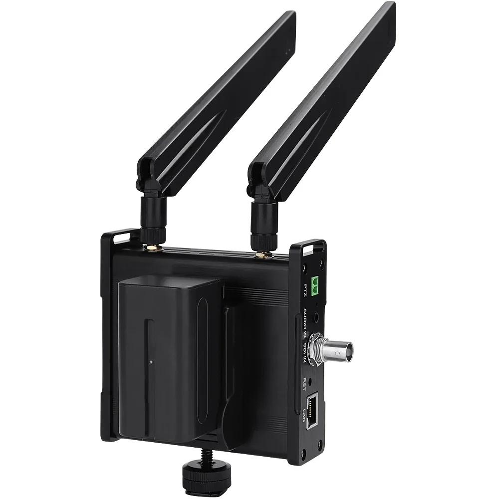 H.265 H.264 SDI البث المباشر WIFI Video Encoder HEVC NDI RTMP SRT UDP RTSP HLS HTTP البث المباشر غاسل دعم البطارية