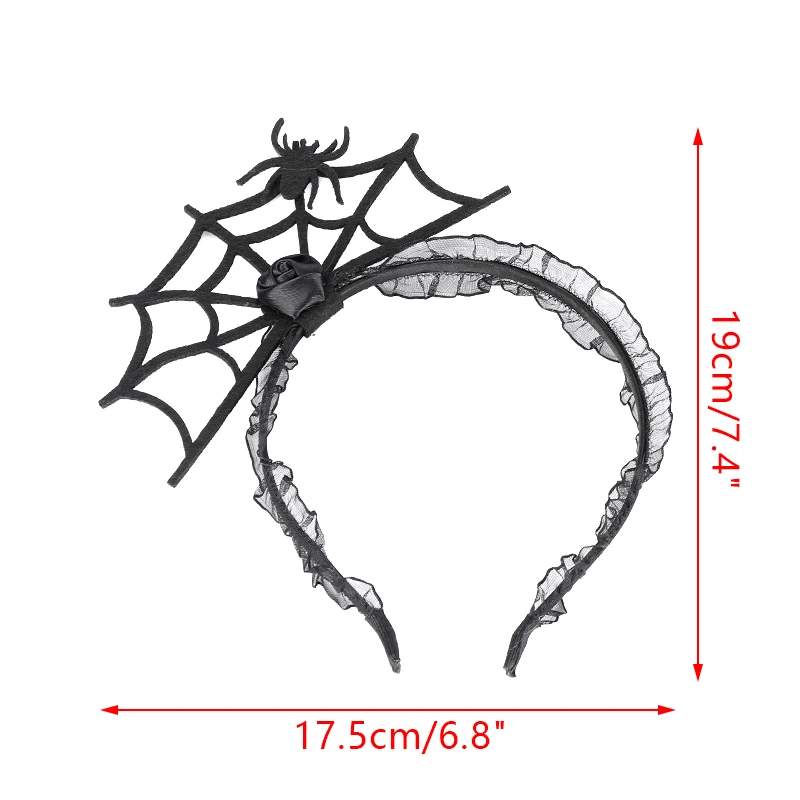 Ободок для волос с рисунком дьявола на Хэллоуин