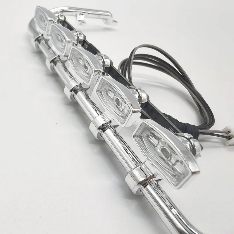 RC 1/14 Roof spotlight Front spotlight for Tamiya  Hydraulic Excavator Loader Dump Truck for SCANIA MAN VOLVO Tripper DIY Parts