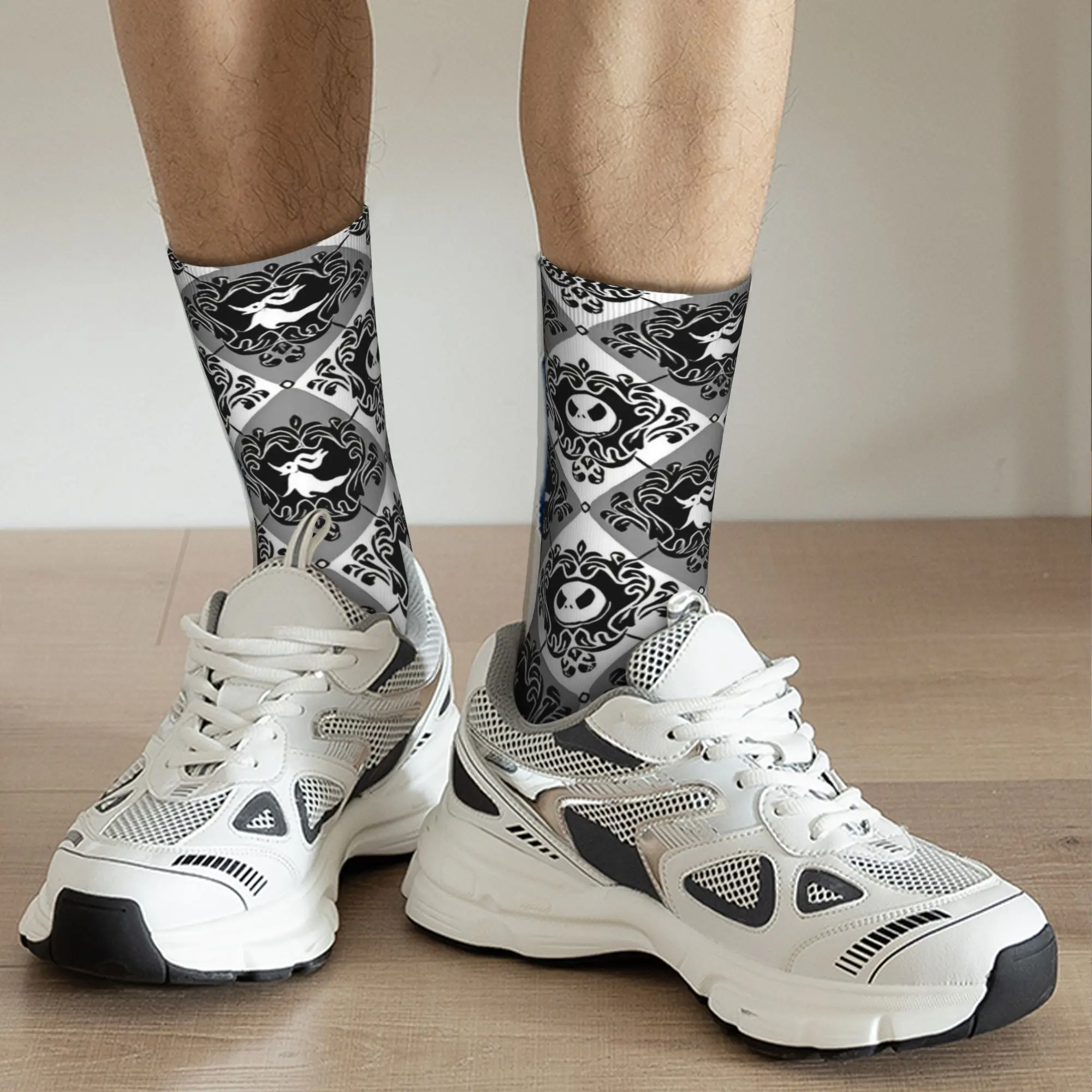 Kürbis Jack Halloween Socken Männer Frauen Mode Der Albtraum Vor Weihnachten Socken Frühling Sommer Herbst Winter Mittelrohr Socke