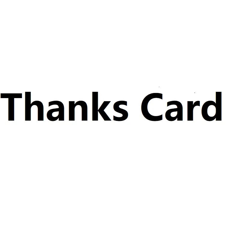 

Special customization requirements for cards