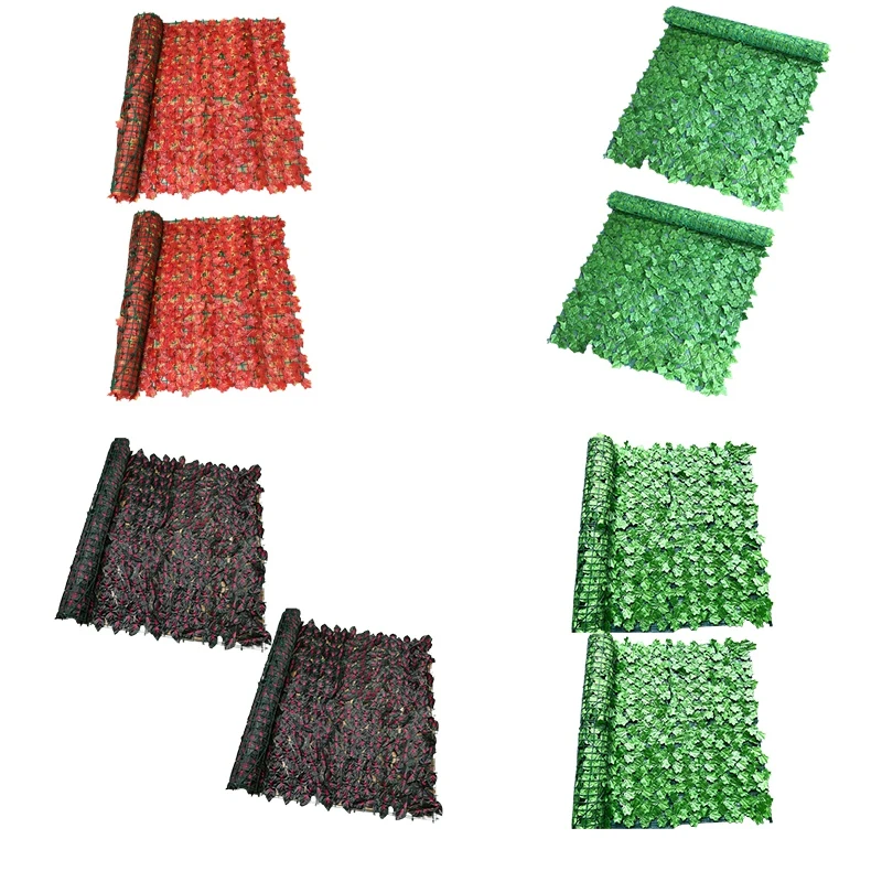 

Simulated Fence Net Green Plant Decoration Artificial Leaves Indoor And Outdoor Garden Balcony Decoration