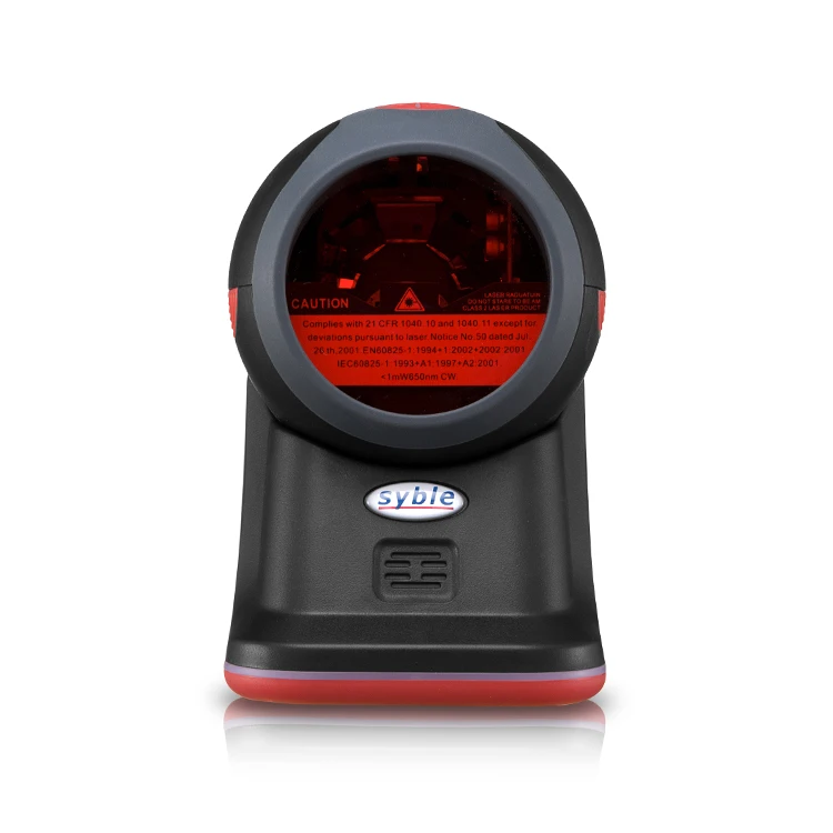 Syble Omnidirectional High Speed Laser Desktop Hands-Free Bar Code Reader Scanner