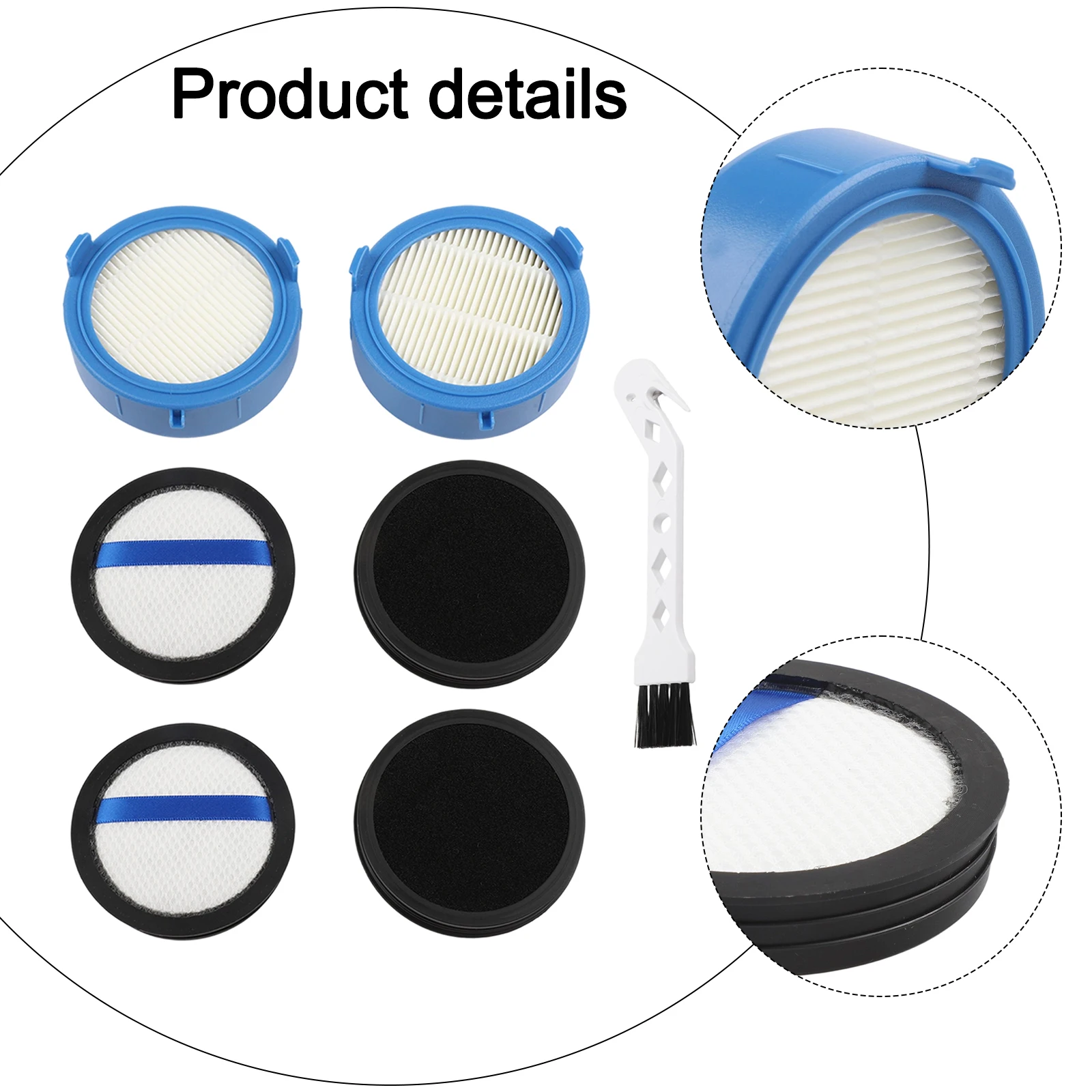 Elementos filtrantes de entrada/salida de aire para AEG 8000 ASKW4 ESKW4 FX8 AZE156 EFP91835 900, accesorios para aspiradoras 