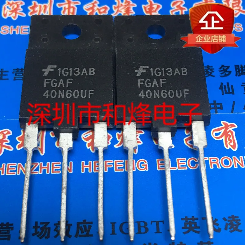 

Free shipping FGAF40N60UF TO-3PF 600V 40A 20PCS