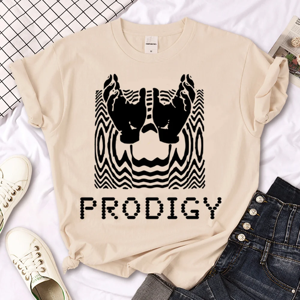 Prodigy Tee women manga graphic summer t shirt female comic y2k anime clothing