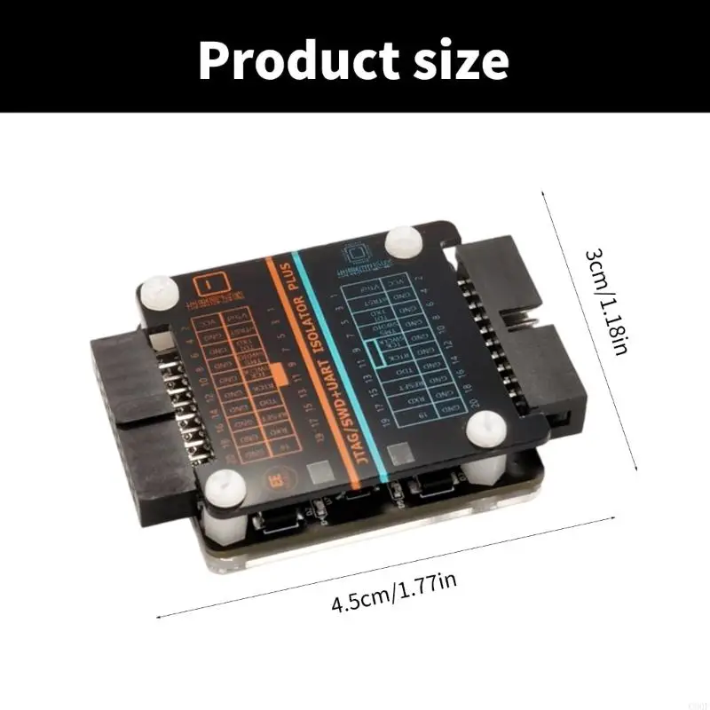 C90F Industrial Electrical JTAG SWD Issolator สำหรับอินเตอร์เฟส JTAG SWD ที่มีกลไกการป้องกันแรงดันไฟฟ้าสูง