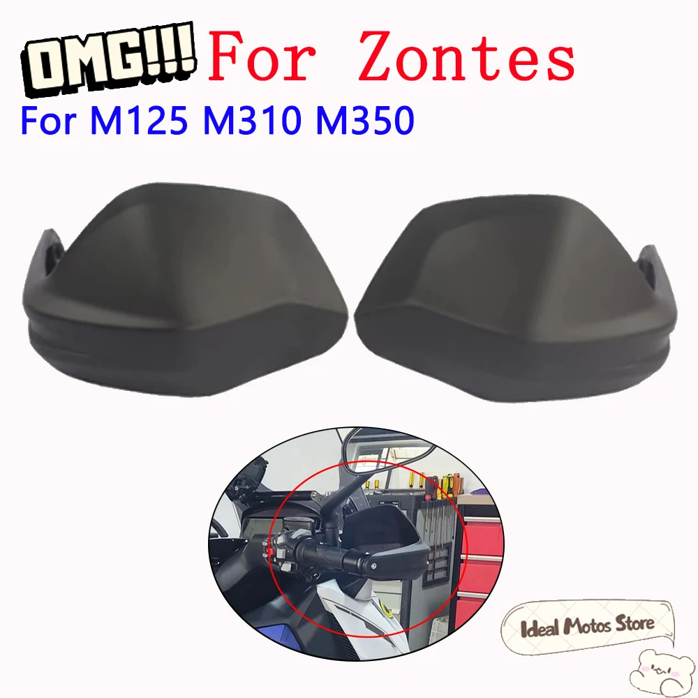 

Motorcycle Accessories Handguard Handlebar Hand Guard ABS Plastic Material Shield Protector For Zontes E350 M350 M310 M125 D350