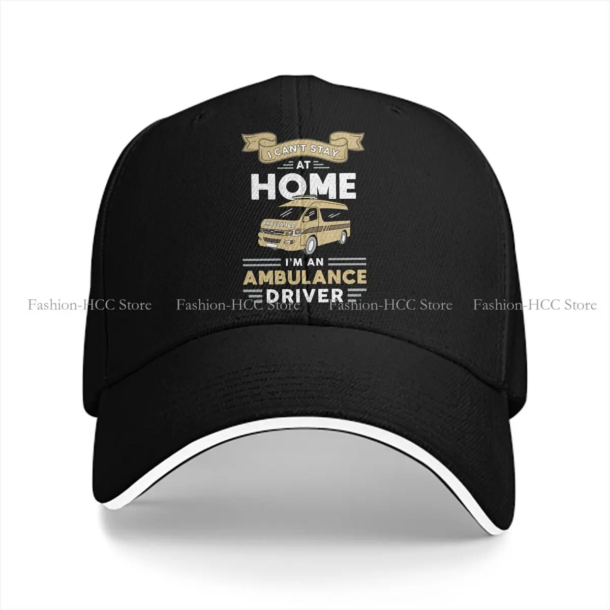 Washed Men's Baseball Cap I'm An  Driver Paramedic Emergency Emt Trucker Snapback Caps Dad Hat Ambulance Ambulances