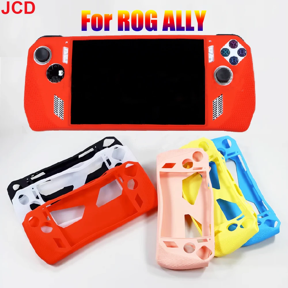 

JCD 1pcs For ASUS ROG Ally Protective Cover Soft Silicone Protective Case Dustproof Protector Cover Sleeve Game Accessories