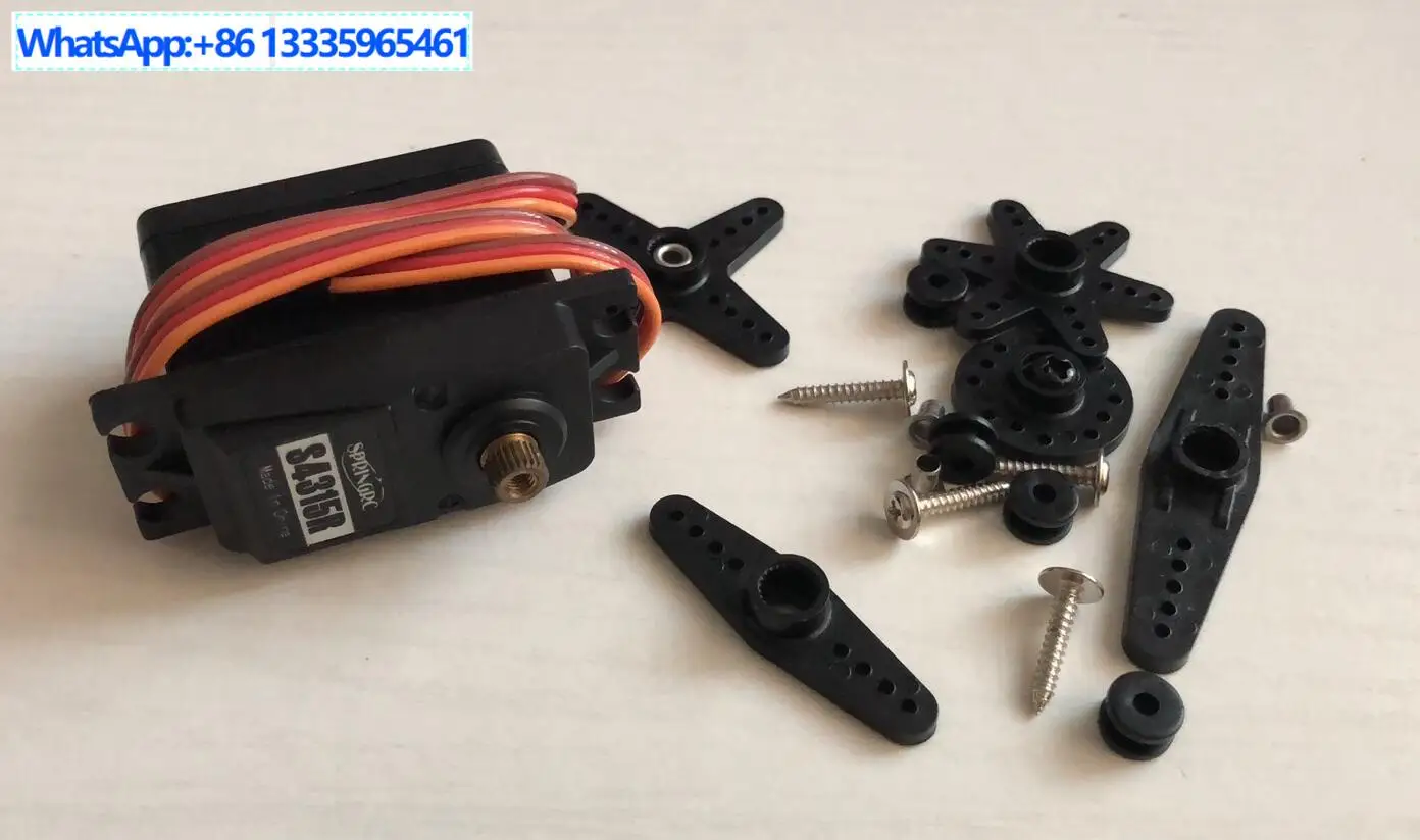 Пружинный сервопривод SM-S4315R Интеллектуальная машина с непрерывным вращением на 360 градусов, сервопривод человеческого сустава, заводская версия с двойным подшипником