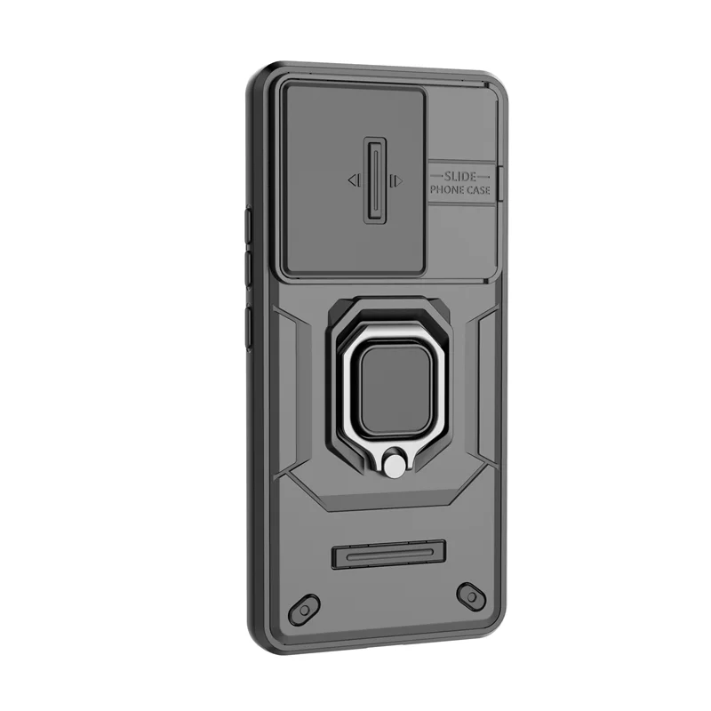 For Poco F6 5G Case Shockproof Armor Car Holder Ring Case For Poko Little F6 F 6 PocoF6 5G Camera Lens Protection Fundas