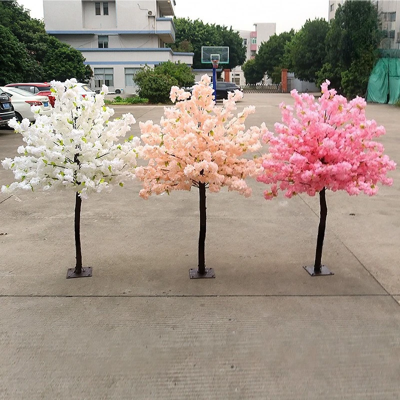 

Simulation cherry tree large fake cherry tree shopping mall decoration wedding hotel wishing tree New Year decoration ornaments