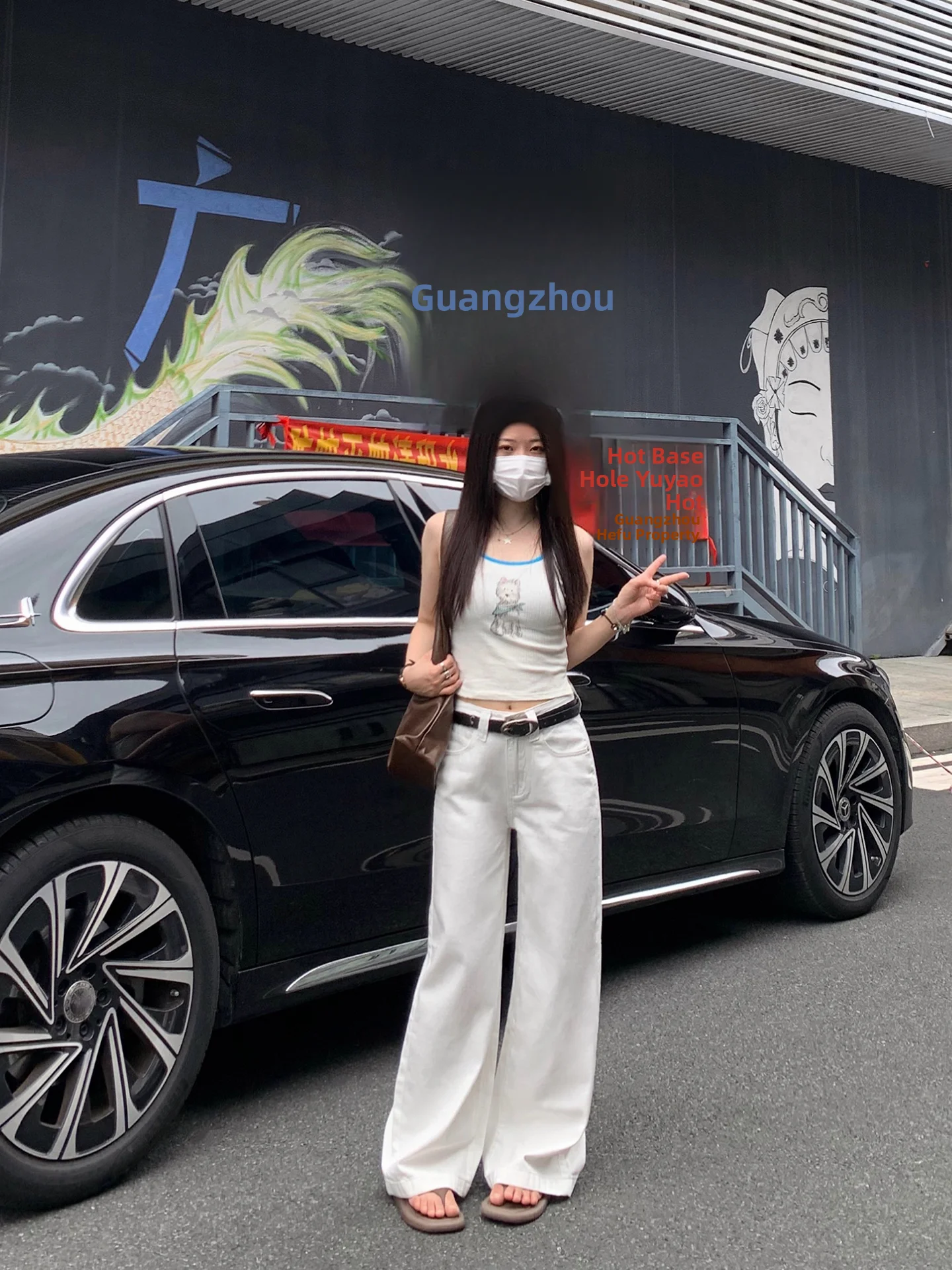 

Женские широкие джинсовые джинсы со средней заниженной талией, белые свободные узкие прямые брюки, повседневные джинсы с заниженной талией