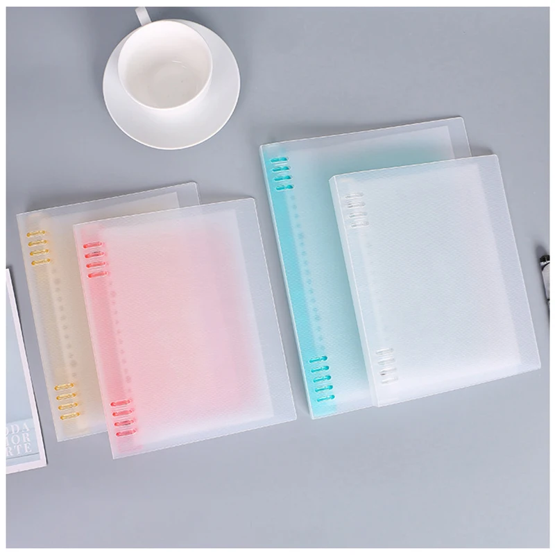 A5 B5 A4 High Quality Binder Notebook Loose Leaf Spiral Notebook Paper Diary Removable Simple Thickened Coil Shell Notebook