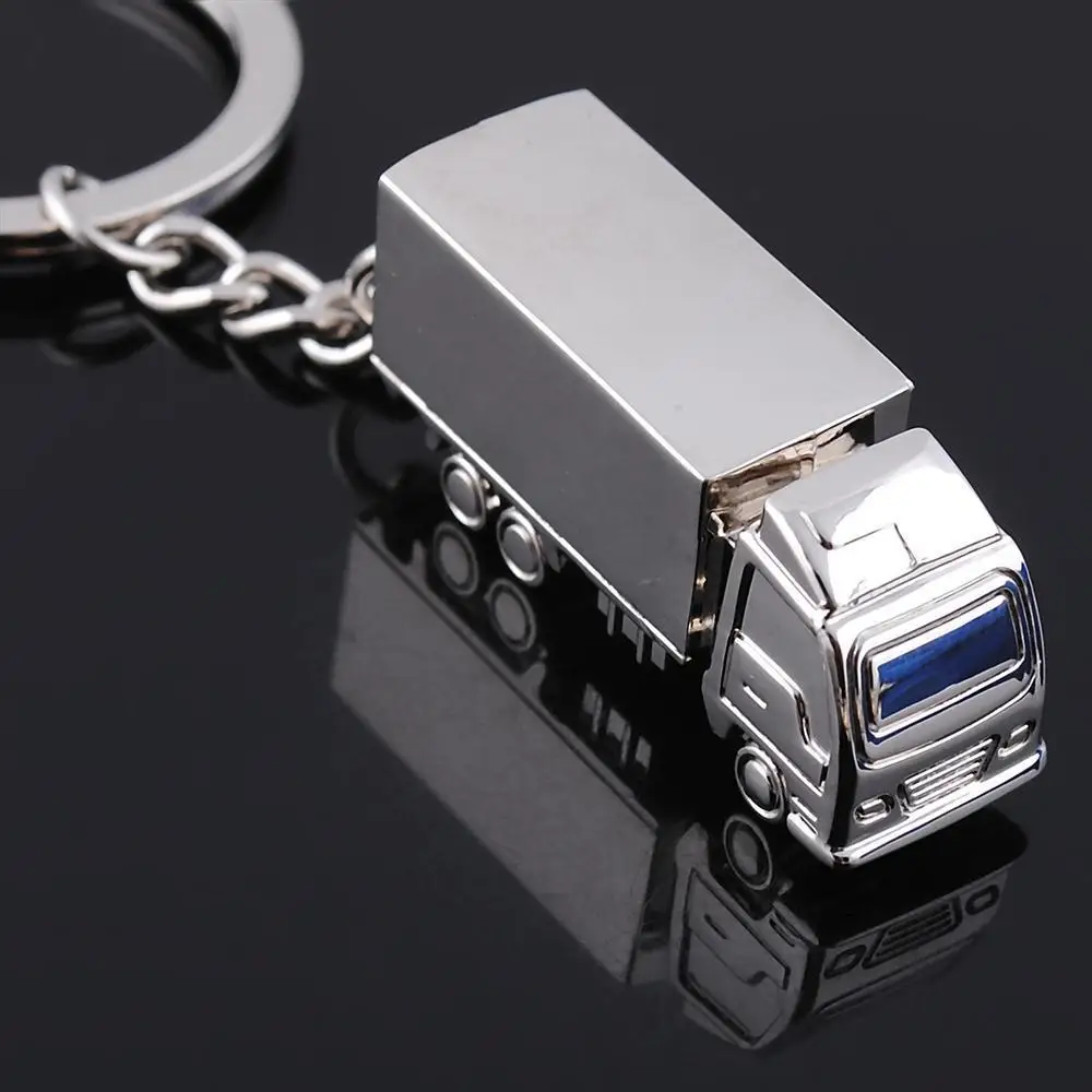 Creative Truck keychain Fashion Truck Style Keychain Car Key Chain Key Ring plant Pendant For Best Gifts