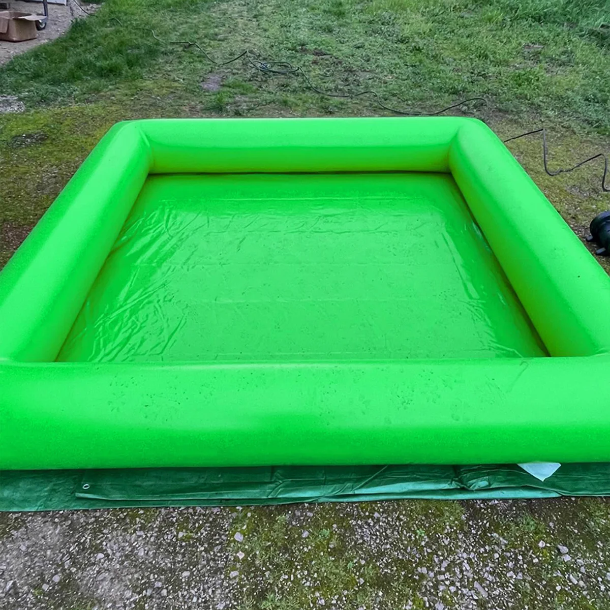 Large PVC Inflatable Dog Pool Summer Outdoor Portable Pets Float Inflatable Swimming Pool