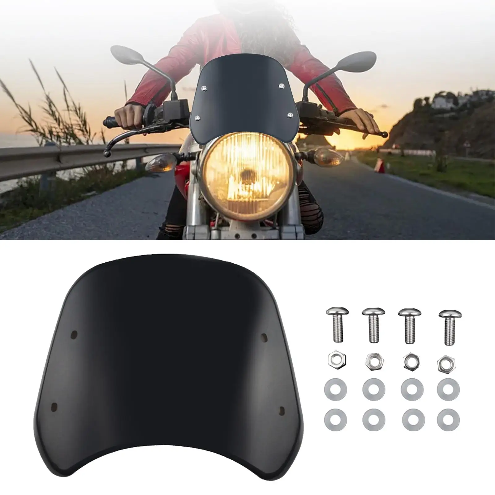 Motorcycle Windshield Motorcycle Fairing Wind Deflector Style Appearance