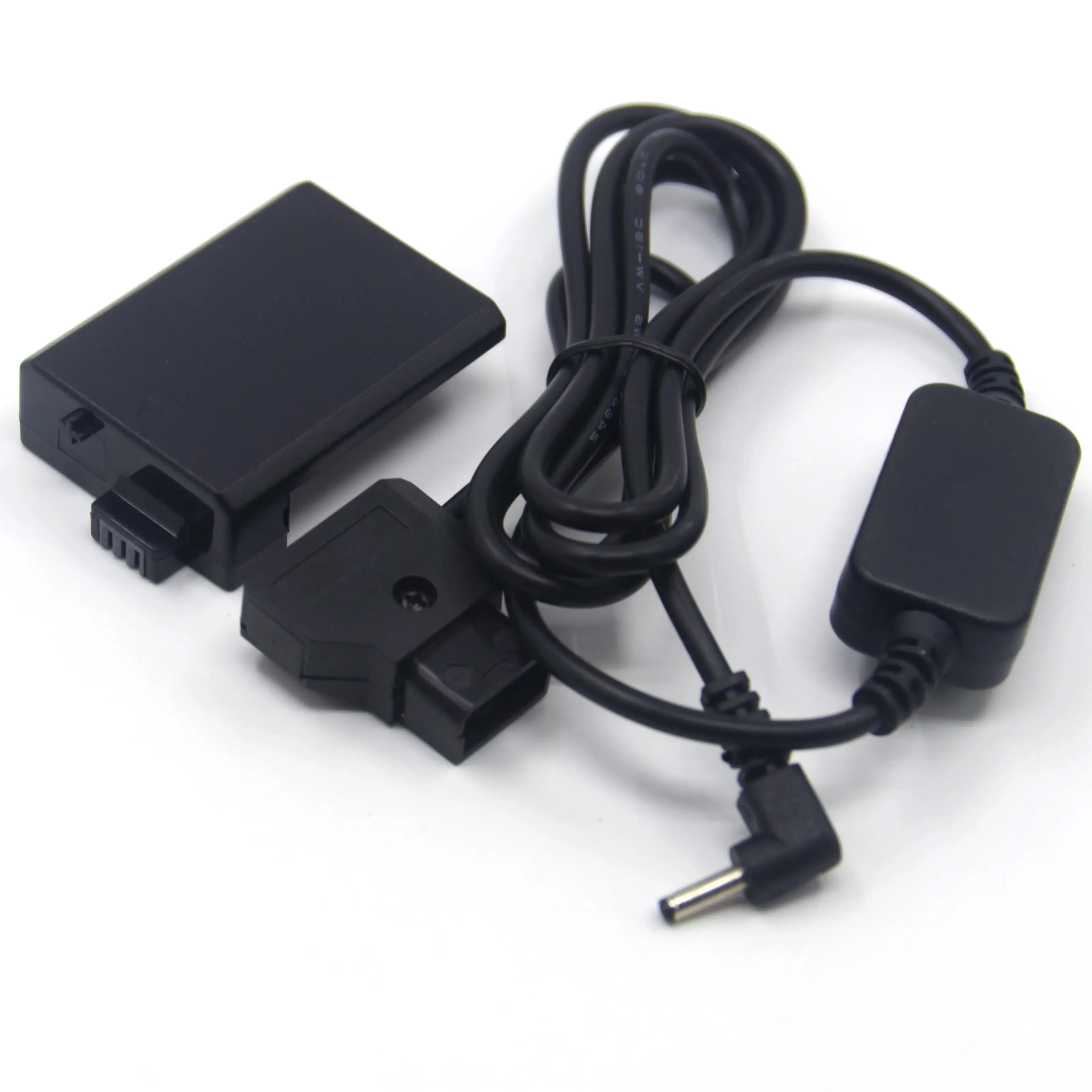 DR-E5 LP-E5 Dummy Battery ACK-E5+12-24V Step-Down Cable D-TAP Dtap For Canon 450D 500D 1000D X3 XS XSi T1i