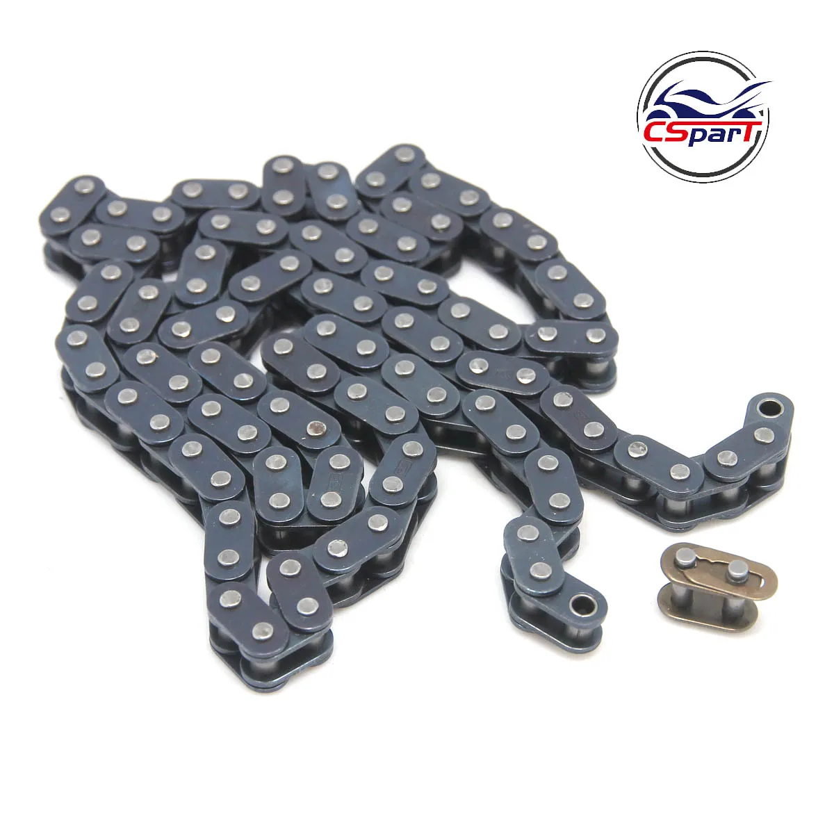 T8F Chain with Master Link for Mini Dirt Bike Quad ATV 47cc 49cc Minimoto Pocket Bikes 88 116 126 136 166 Links