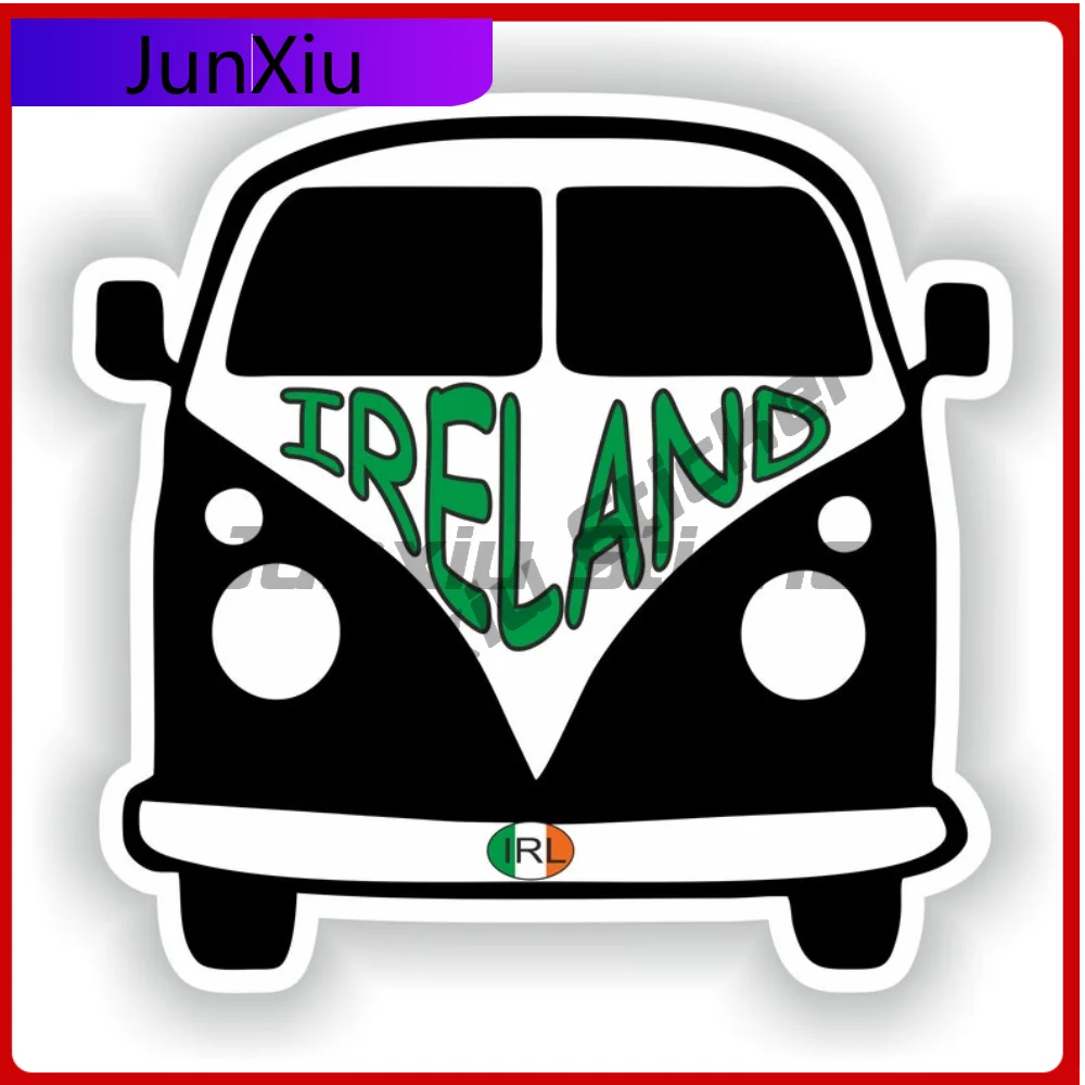 

Van Ireland Sticker Durable Exterior Decor For Window Truck Waterproof Decoration Auto Accessories Exterior Vinyl Decal