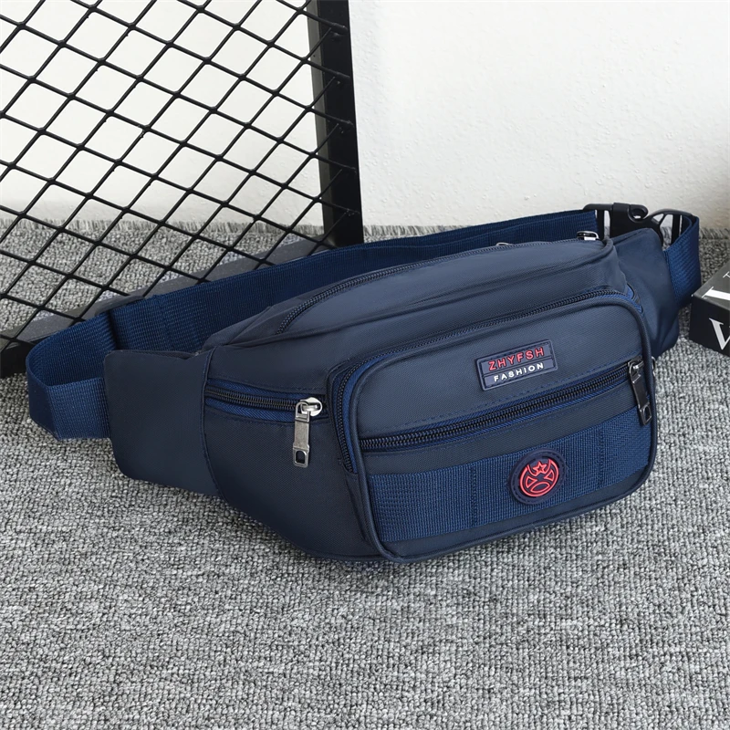 Unisex Multifunktionale Hüfttasche Große Kapazität Wasserdicht Oxford Business Pack Trendige Umhängetasche Brusttasche für Reisen Arbeit – Detail 15