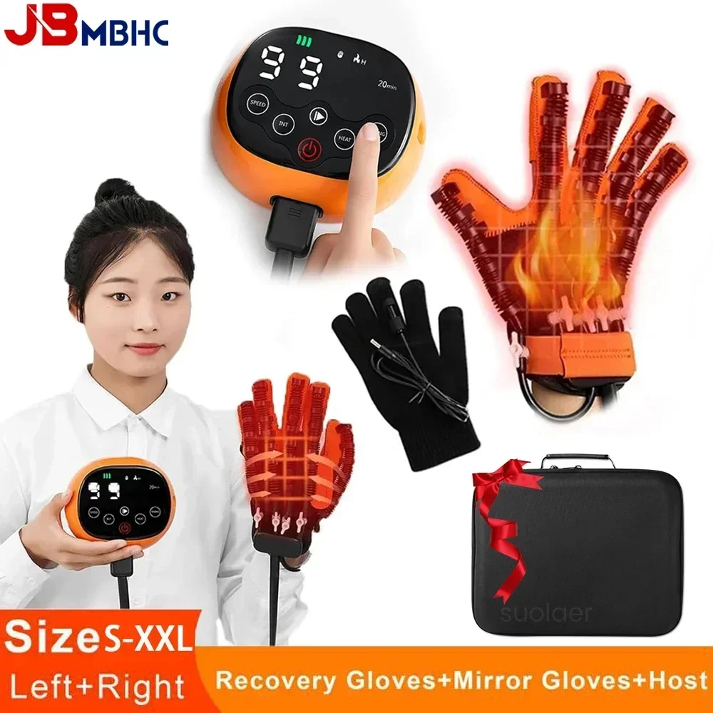 Hemiplegia Training Equipment Rehabilitation Robot Gloves Stroke Physiotherapy Device Finger Hand Function Workout Recovery Tool