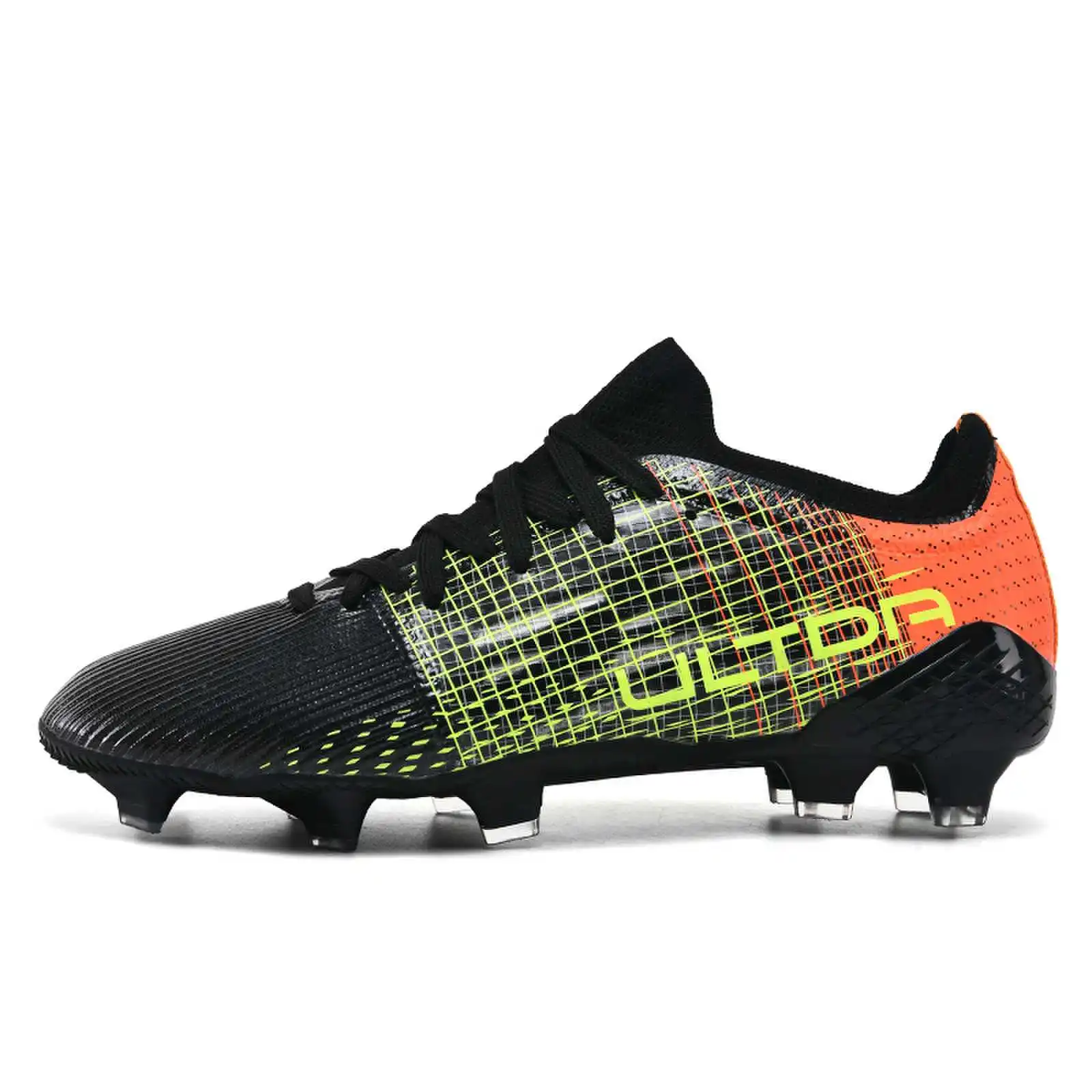 

Anti Wear All Weather Football Boots Breathable Lining Shock Cushion Design Stable Stud Sole Unisex Outdoor Field SoccerAthletic