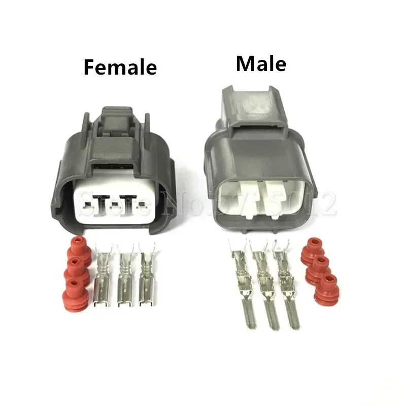 3 Hole 6189-0130 6181-0071 Head Light Lamp Socket Leveling Device Connector B-Series VSS Waterproof Plug