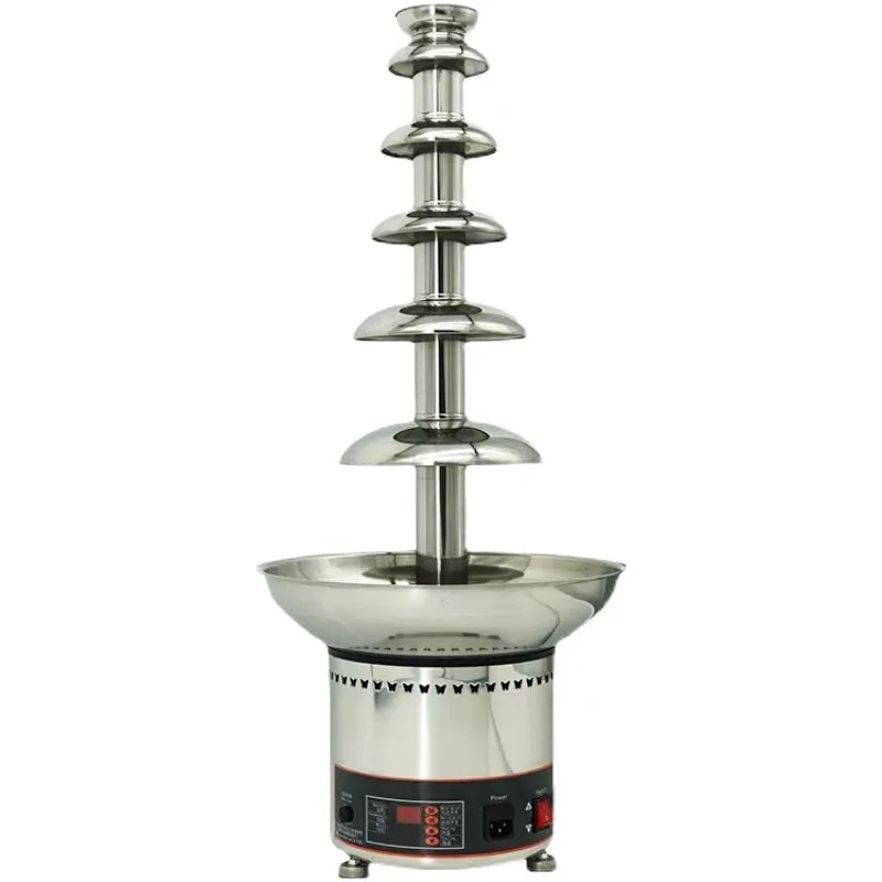 

Stainless steel four-layer chocolate fountain machine buffet