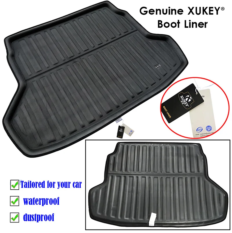 Mata bagażnika Taca bagażnika Dywan podłogowy do Hyundai I25 Accent Blue Verna Solaris Sedan 2011 2012 2013 2014 2015 2016 2017 — zdjęcie 3