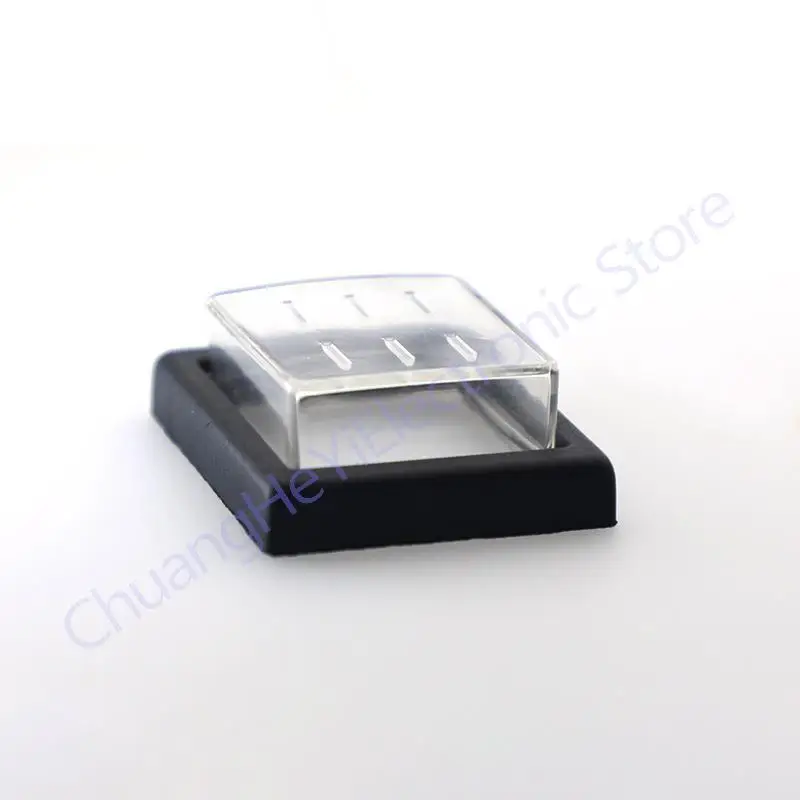 KCD4 Waterproof Cap 29x35mm Mounting Hole Rectangle Clear Silicone Waterproof Protect Cap Suitable For The 25X31mm Rocker Switch