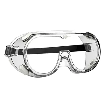 Anti-Fog Clear Lab Goggles Óculos de segurança, Fit sobre óculos, Química Eyewear, Óculos de proteção
