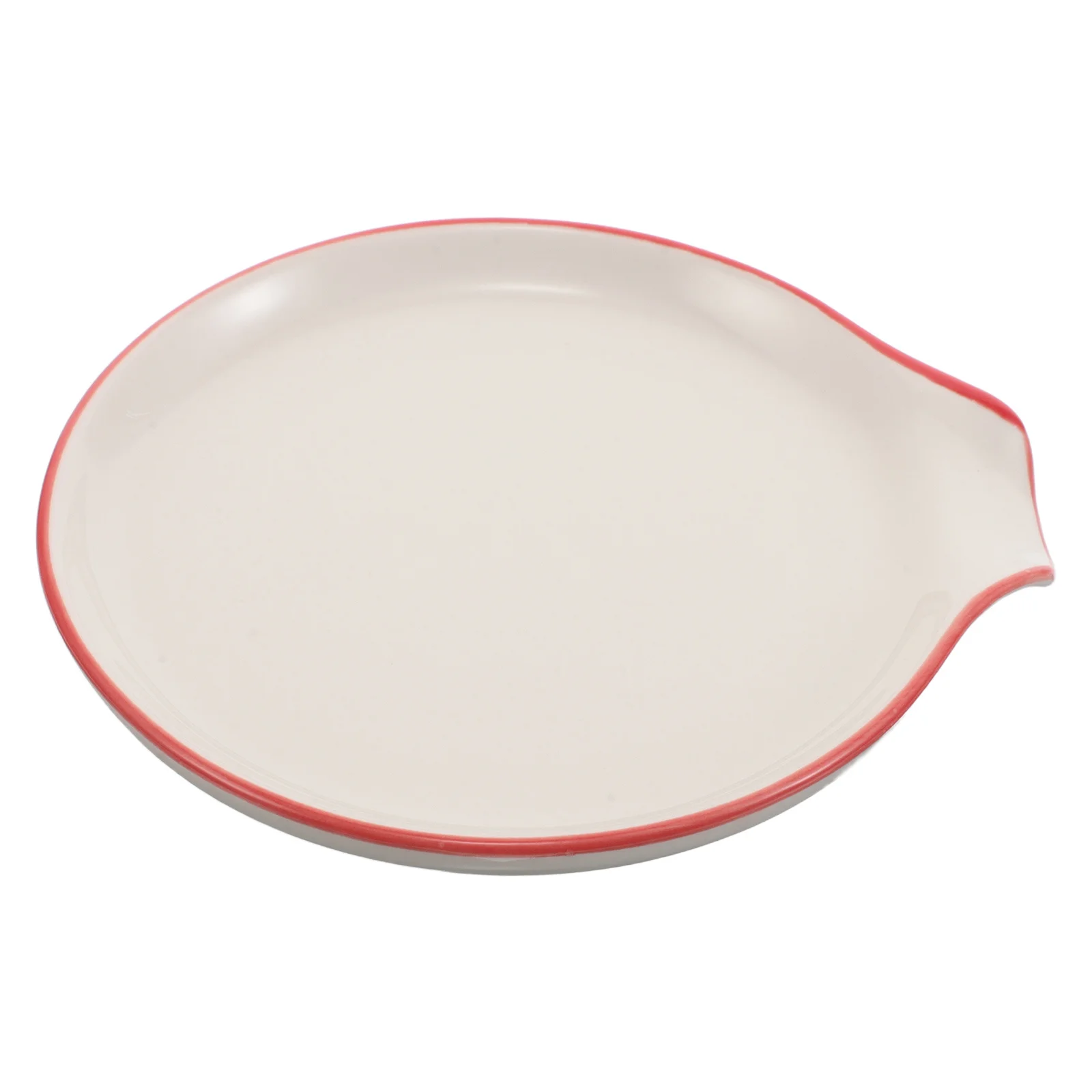 Modern Ceramic Coffee Spoon Holder Rests for Tea Stirrers Compact Kitchen Utensil Storage Support Daily Use White