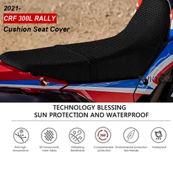 CRF300L Rally Accessoires Motorfiets Bescherming Kussen Seat Cover Voor Honda Crf 300L Rally 2021-Stof Zadel Seat Cover