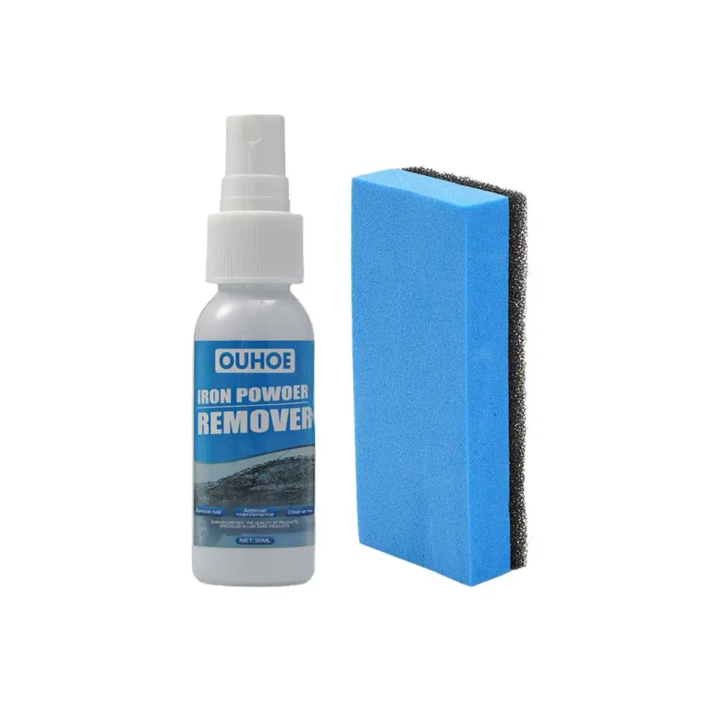 30/100ml Rust Remover Spray Maintenance Anti Rust Inhibitor Spray Car Converter Derusting Paint Metal Auto Cleaner Window D1C2