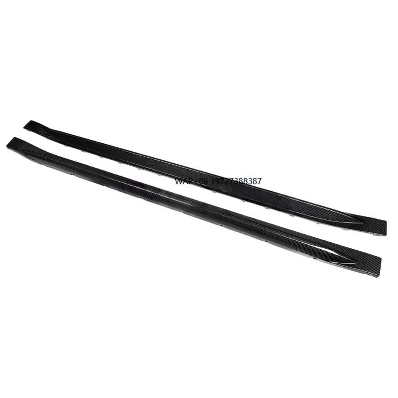 

OEM Style Prepreg Dry Carbon Fiber Side Skirt Direct Replacement Perfect Fit For M4 G82 Coupe G83 Convertible 2021+
