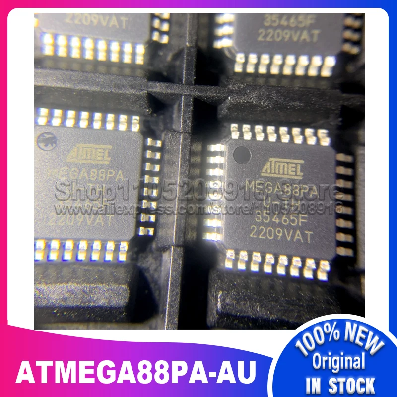 10 шт./лот ATMEGA88PA-AU MEGA88PA-AU U-TH 100% новый спотовый запас